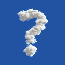 signo de interrogación en la nube