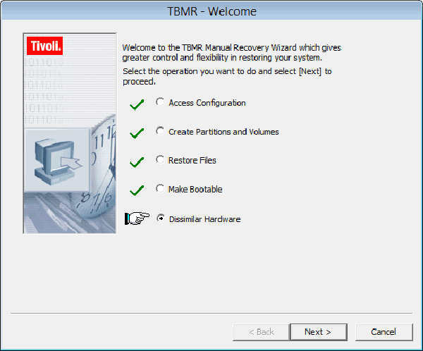 dissimilar hardware